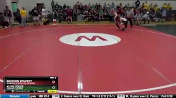 126 lbs Round 1 - Daymion Winfrey, Alabama School For The Blind vs Kutis Soles, Cherokee County