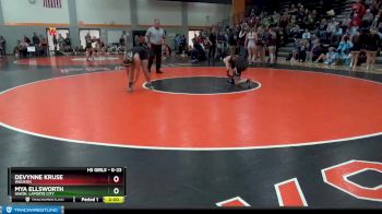 G-23 lbs Round 1 - Devynne Kruse, Waukon vs Mya Ellsworth, Union, LaPorte City