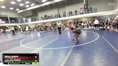 85 lbs 2nd Wrestleback (16 Team) - Losa Nau Rarick, Westlake vs Drew Cannon, Team Prestige