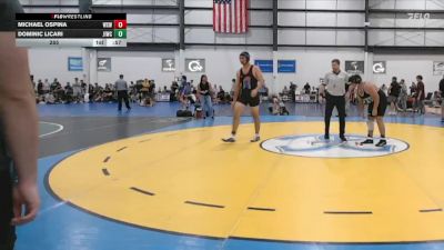 285 lbs 1 - Dominic Licari, JAMES ISLAND WRESTLING CLUB vs Michael Ospina, WAXHAW WRESTLING