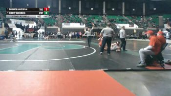 7A 150 lbs Cons. Round 3 - Turner Hutson, Thompson HS vs Drew Borden, Hewitt-Trussville