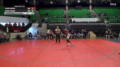 152 lbs Semifinals (8 Team) - Yanik Simon, Huntsville vs Aidan Wood, Enterprise HS