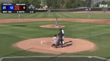 Replay: Hope Int. vs Redlands | Apr 22 @ 3 PM