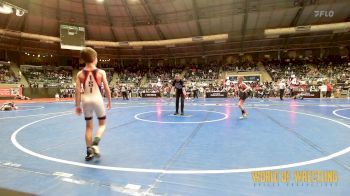 55 lbs Consi Of 16 #1 - Chase Dowty, Indian Creek Wrestling Club vs Dake Zwanziger, Immortal Athletics WC