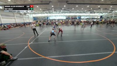 106 lbs Cons. Round 2 - Dennis Allen-Wormack, Unattached vs Ray Healy, Gladiator Wrestling