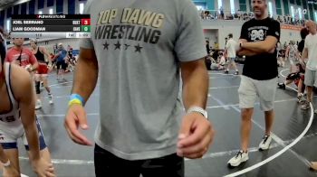 110 lbs Round 4 (6 Team) - Joel Serrano, Buxton vs Liam Goodman, Caveman