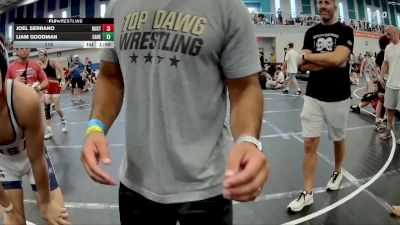 110 lbs Round 4 (6 Team) - Joel Serrano, Buxton vs Liam Goodman, Caveman