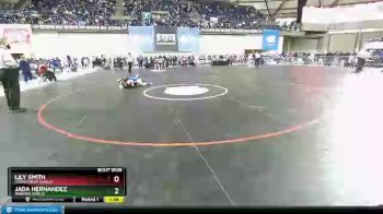 Champ. Round 1 - Lily Smith, Cedarcrest (Girls) vs Jada Hernandez, Warden (Girls)