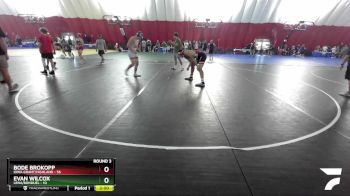 215 lbs Round 3 (16 Team) - Bode Brokopp, Iowa Grant/Highland vs Evan Wilcox, Lena/Bonduel