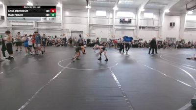 76 lbs Round 5 (8 Team) - Max Frank, Lake WC vs Cael Dennison, Jungle WC
