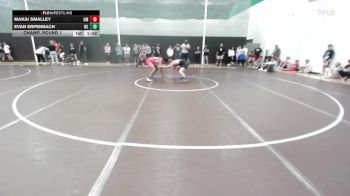 138 lbs Champ. Round 1 - Makai Smalley, Open Mats vs Evan Erpenbach, West Lyon