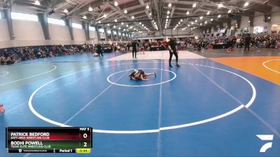 55 lbs Cons. Round 2 - Bodhi Powell, Texas Elite Wrestling Club vs Patrick Bedford, Katy Area Wrestling Club