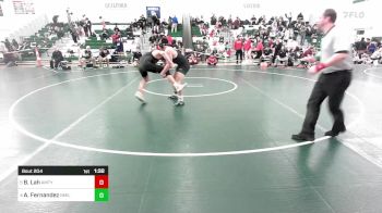 170 lbs Quarterfinal - Branimir Lah, Amity vs Angelo Fernandez, New Milford