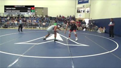 Semifinal - Micah Vuki, UTAH TECH Men vs Javier Martinez, Menlo College Transition Men