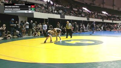 Rookie 6-8 80 Round 1 - William Graybill, Tabb Wrestling Club vs Grayson Jakeman, Riverheads