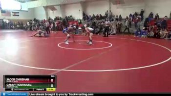 145 lbs Cons. Round 5 - Danny Rodriguez, Fort Lupton vs Jacob Chrisman, Pubelo West