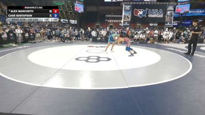 132 lbs Champ. Rd Of 64 - Alex Marchetti, Pennsylvania vs Case Gustafson, Florida