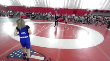 62 lbs Round 3 - Aubrey DAlie, B.A.M. Training Center vs Reagan Perman, Peshtigo