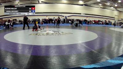 138 lbs Cons. Round 3 - Alexis Kelley, Indiana Tech University vs Nora Mooney, John Carroll University