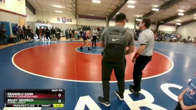 215B Cons. Semi - Brady Gensrich, Campbell County vs DeAngelo Gann, Lingle-Ft. Laramie/Southeast