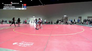 95-100 lbs Champ. Round 3 - Kylee Tran, OK vs Yazmeen Sonora, OK