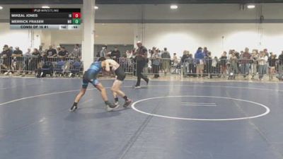 80 lbs Consi Of 16 #1 - Merrick Fraser, MD vs Mikeal Jones, IN