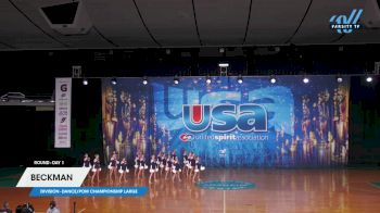 Beckman - Beckman [2025 Dance/Pom Championship Large Day 1] 2025 USA Dance Nationals