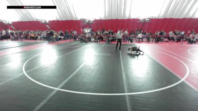 14U Boys - 75 lbs Cons. Round 3 - Cameron Ford, Mt. Horeb Wrestling Club vs Kolton Delebreau, Luxemburg-Casco Wrestling Club