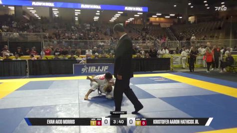 Kristofer Aaron Hathcox Jr. vs Evan Akio Morris 2025 Pan Kids Jiu-Jitsu IBJJF Championship