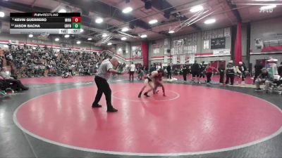 132 lbs Cons. Round 3 - Jason Bacha, Canyon Springs vs Kevin Guerrero, Desert Mirage