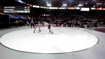 6A 190 lbs Cons. Round 1 - Evan Anders, Timberline vs Luke Petersen, Thunder Ridge