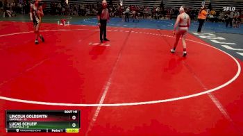 110 lbs Cons. Round 1 - Lincoln Goldsmith, Chatfield vs Lucas Schleif, Little Falls