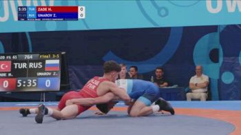 65 kg Final 3-5 - Haci Zade, Turkiye vs Zalimkhan Umarov, Russia