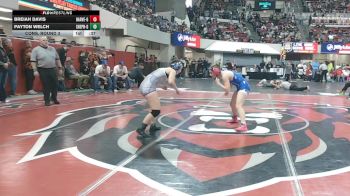 G - 115 lbs Cons. Round 3 - Payton Welch, Shepherd (Girls) vs Breiah Davis, Havre (Girls)