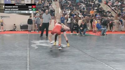 85_B lbs Consi Of 16 #1 - Frankie Bryan, Chambersburg vs Bryce Stewart, Union