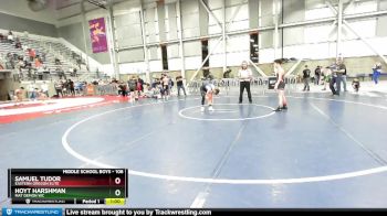 106 lbs Cons. Round 5 - Hoyt Harshman, Mat Demon WC vs Samuel Tudor, Eastern Oregon Elite