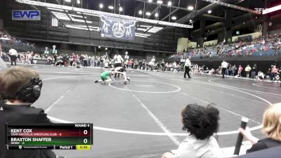 79 lbs Round 4 - Braxton Shaffer, Derby vs Kent Cox, Team Haysville Wrestling Club