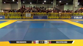 Noah Stephen Singh vs Noah Logan Reyes 2025 American National IBJJF Jiu-Jitsu Open Championship