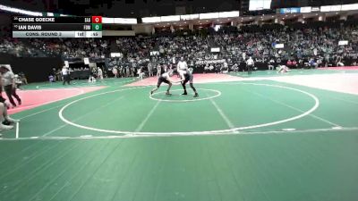 120 lbs Cons. Round 3 - Ian Davis, FDMA vs Chase Goecke, EAG2