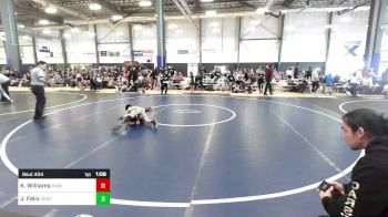 65 lbs Quarterfinal - Kenneth Williams, Punisher Wrestling vs Jaeden Felix, Central Coast Most Wanted