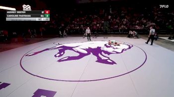 5A 100 lbs 1st Place Match - Audrey Deeter, West Field vs Caroline Pastrana, Hillcrest