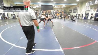 190 lbs Cons. Round 3 - Luis Estrada, Valley View vs Jullen Garcia-Apodaca, Los Osos
