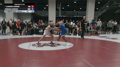 70 kg Quarters - Lawson Ludwin, Tonganoxie Wrestling Club vs Jordan Carson, Missouri