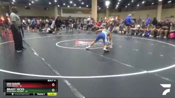 150 lbs Round 4 (6 Team) - Ian David, Team Misfits vs Brady Hicks, Mississippi Mayhem