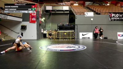 Open Men - 57 lbs Champ. Round 1 - Jhey Sarique, El Camino SSF High School Wrestling vs Kalvin Robbins