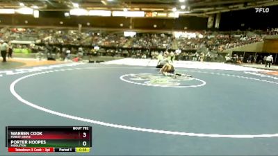 138 lbs Cons. Round 2 - Warren Cook, Forest Grove vs Porter Hoopes, Middleton