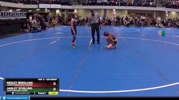 80 lbs Round 1 - Kenley Berglund, Askren Wrestling Academy vs Hadley Schilling, Northwestern Tigers