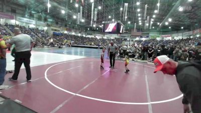 40 lbs Round Of 16 - Trenton Valdes, La Veta vs Avianna DeLeon, Other Team