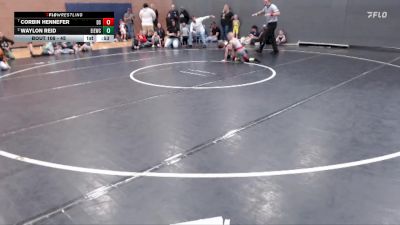 45 lbs Quarterfinal - Corbin Hennefer, Declo Stingers vs Waylon Reid, East Idaho Elite Wrestling Club