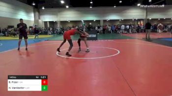 145 lbs Quarterfinal - Bonosky Fidel, Florida vs Hunter VanVactor, Florida